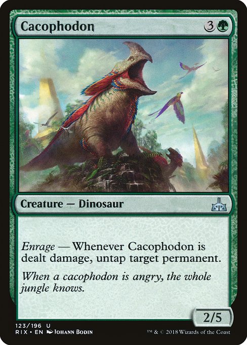 RIX: Cacophodon