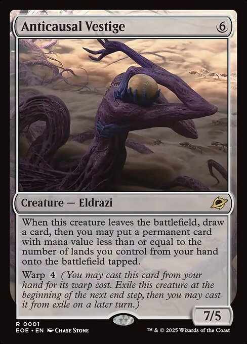 EOE: Anticausal Vestige