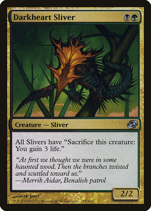 PLC: Darkheart Sliver (Foil)