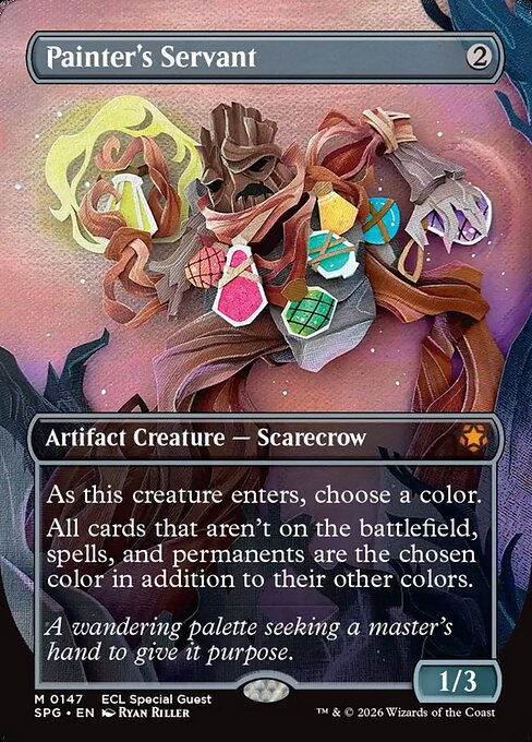 SPG: Painter's Servant (Borderless)