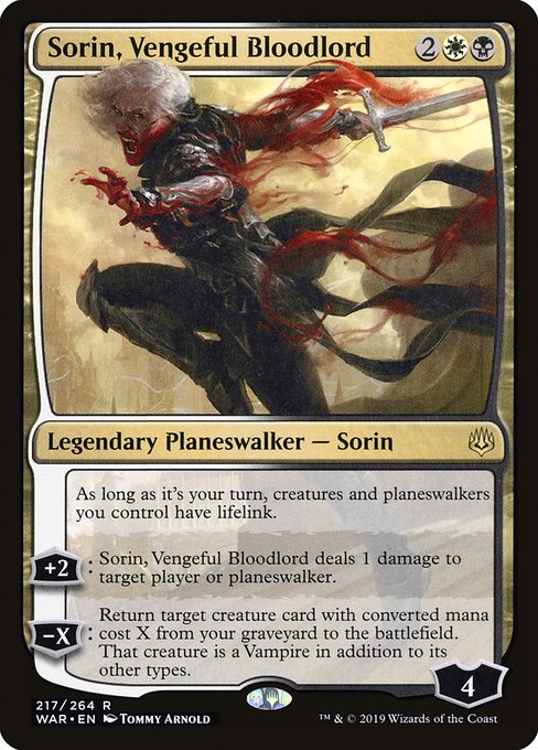WAR: Sorin, Vengeful Bloodlord (Foil)
