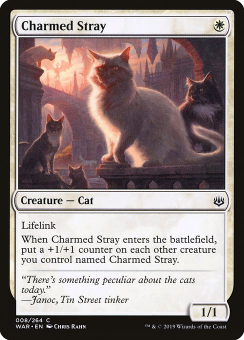 WAR: Charmed Stray