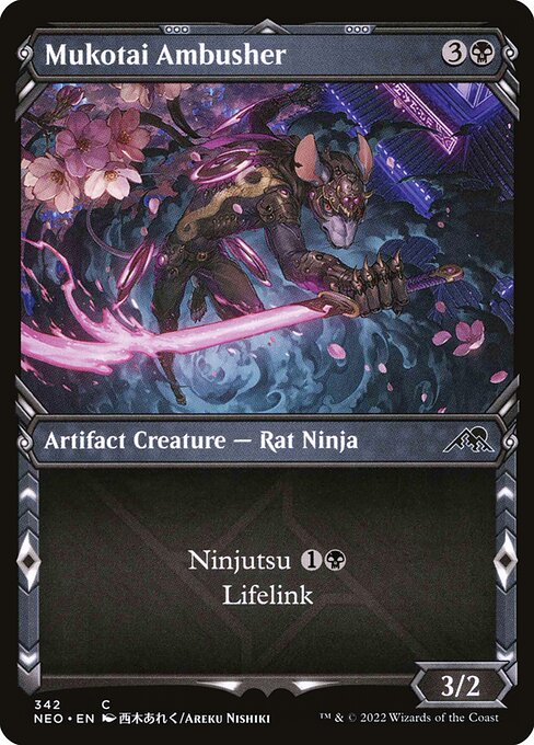 NEO: Mukotai Ambusher (Showcase) (Foil)
