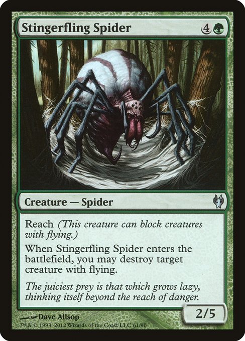 DDJ: Stingerfling Spider