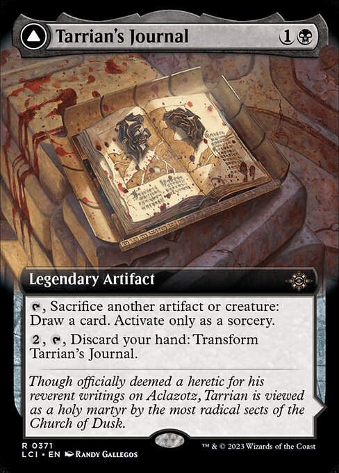 LCI: Tarrian's Journal (Extended Art) (Foil)