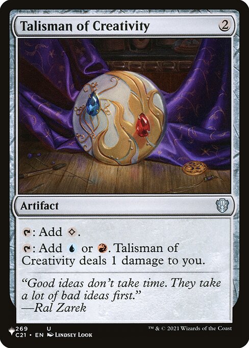 PLST: Talisman of Creativity