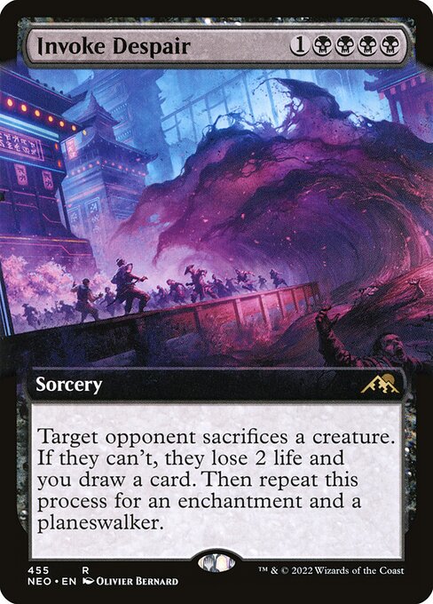 NEO: Invoke Despair (Extended Art) (Foil)