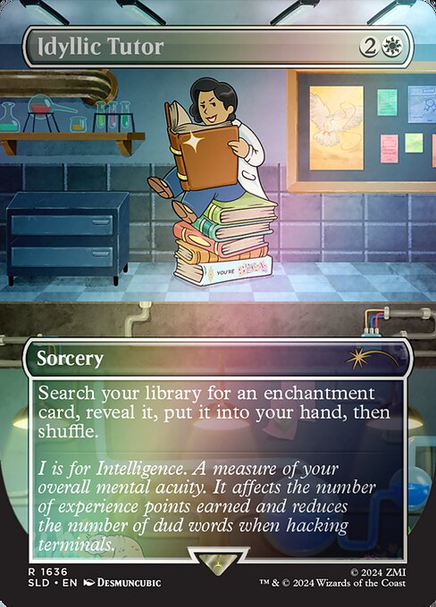 SLD: Idyllic Tutor (1636) (Rainbow Foil)