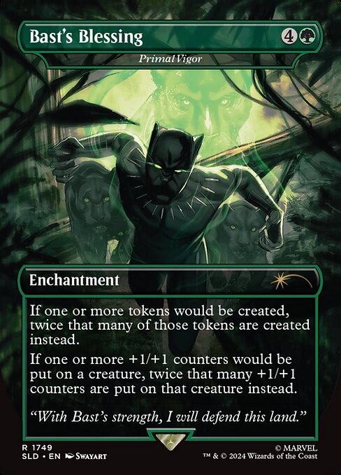 SLD: Bast's Blessing - Primal Vigor (Foil)