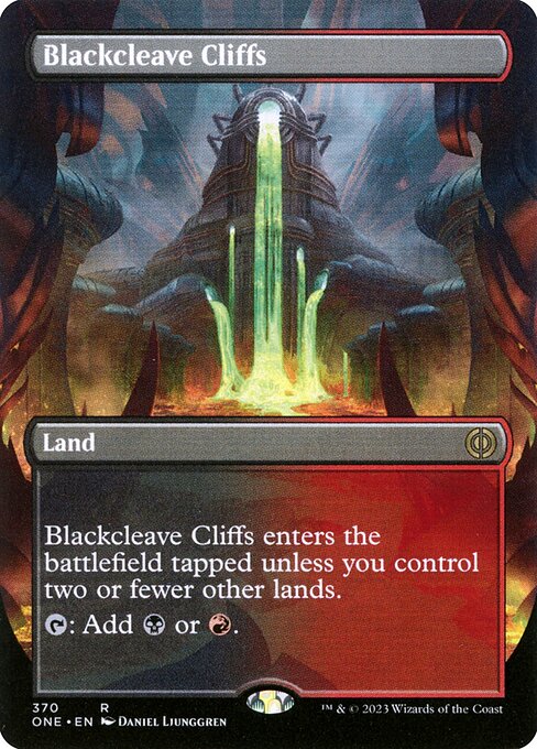 ONE: Blackcleave Cliffs (Borderless)
