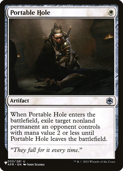 PLST: Portable Hole