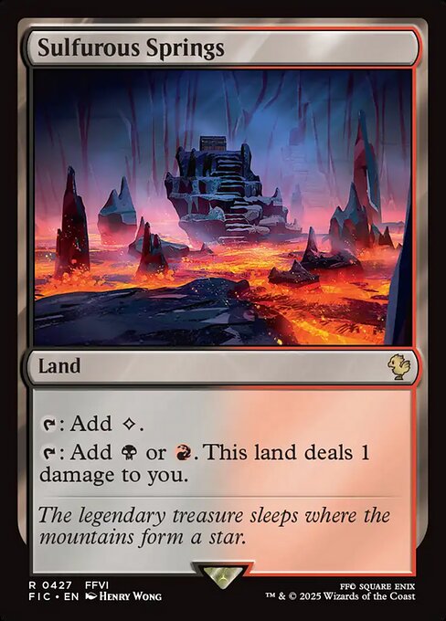 FIC: Sulfurous Springs (Foil)