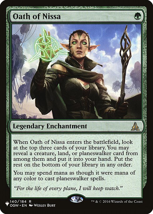 PLST: Oath of Nissa