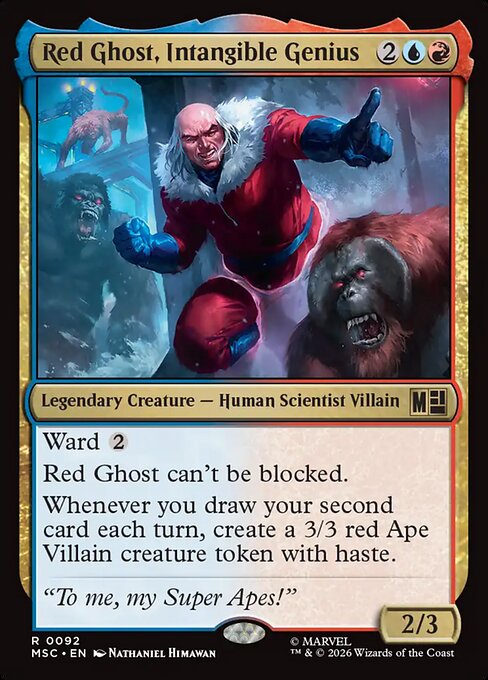 MSC: Red Ghost, Intangible Genius