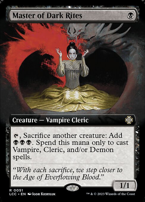 LCC: Master of Dark Rites (Extended Art)