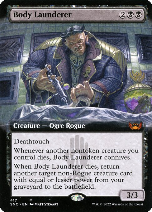 SNC: Body Launderer (Extended Art) (Foil)