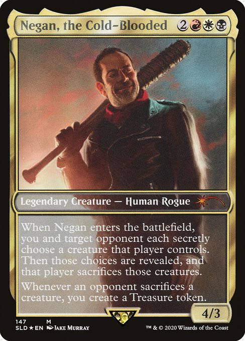 SLD: Negan, the Cold-Blooded (Foil)