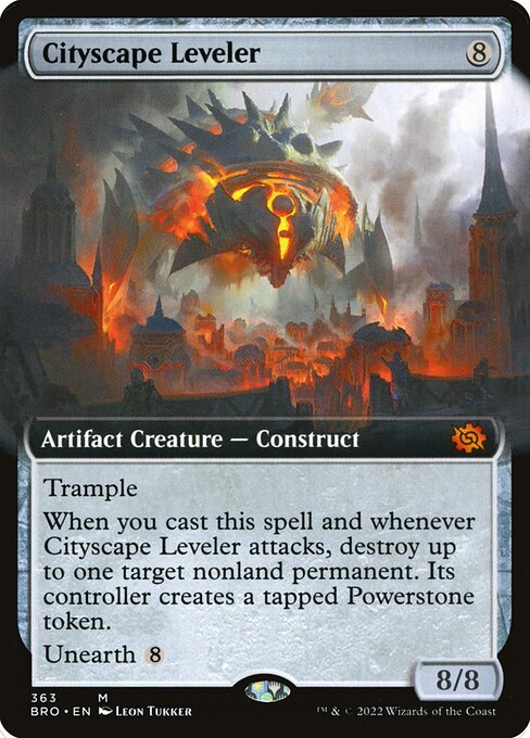BRO: Cityscape Leveler (Extended Art) (Foil)