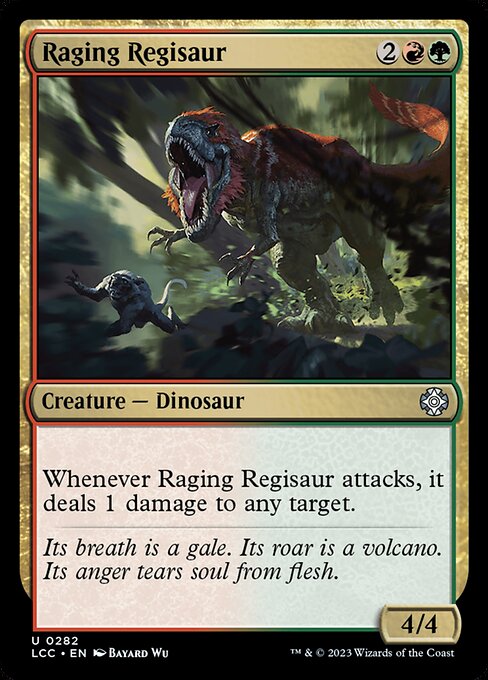 LCC: Raging Regisaur