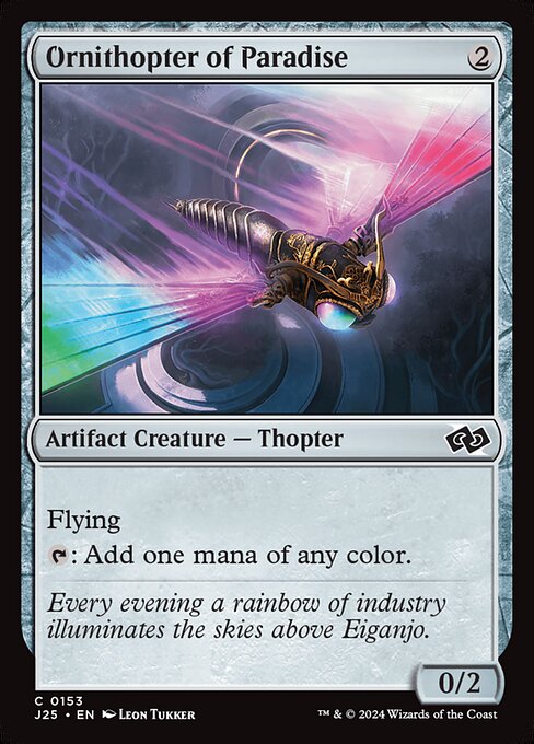 J25: Ornithopter of Paradise