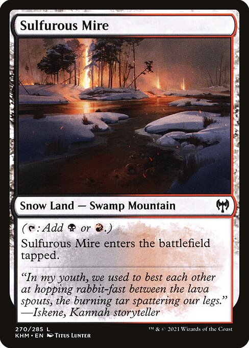 KHM: Sulfurous Mire (Foil)