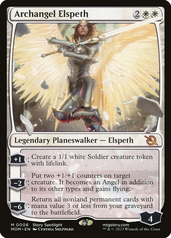 Archangel Elspeth [Foil] :: MOM