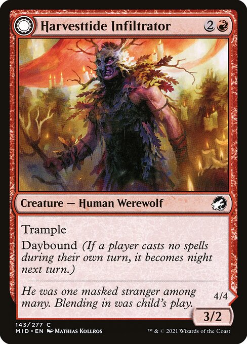 MID: Harvesttide Infiltrator (Foil)