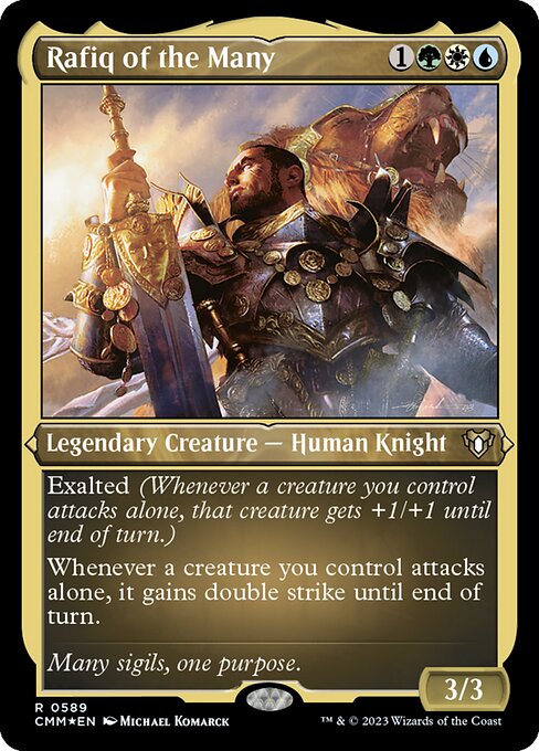 CMM: Rafiq of the Many (Foil Etched)