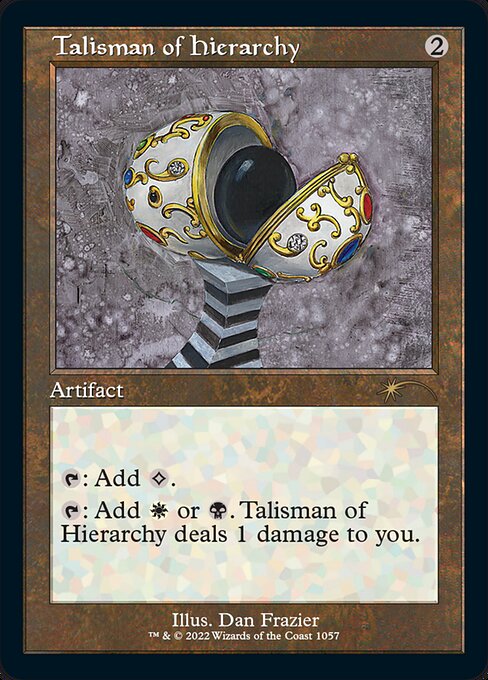 SLD: Talisman of Hierarchy (Retro Frame) (Foil Etched)