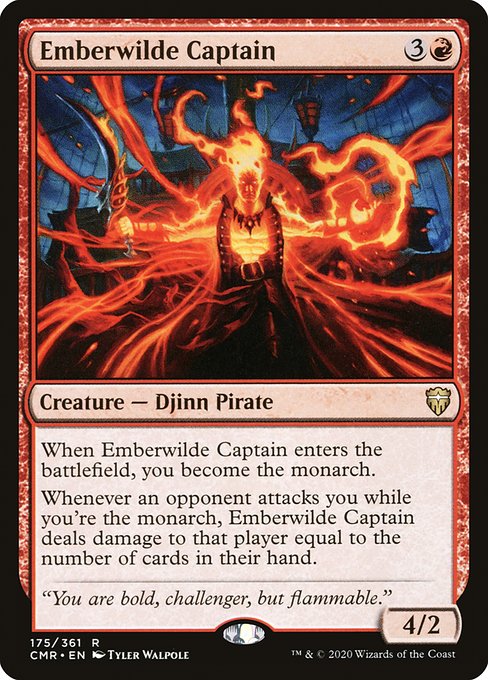 CMR: Emberwilde Captain (Foil)
