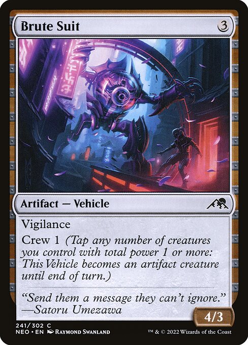 NEO: Brute Suit