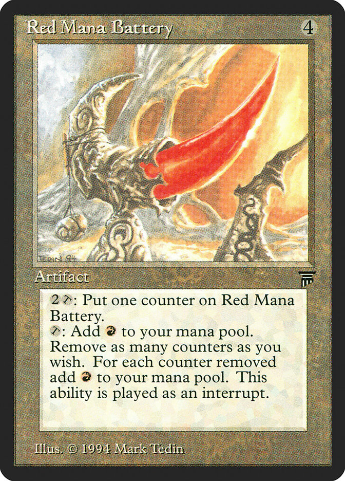 Red Mana Battery :: LEG