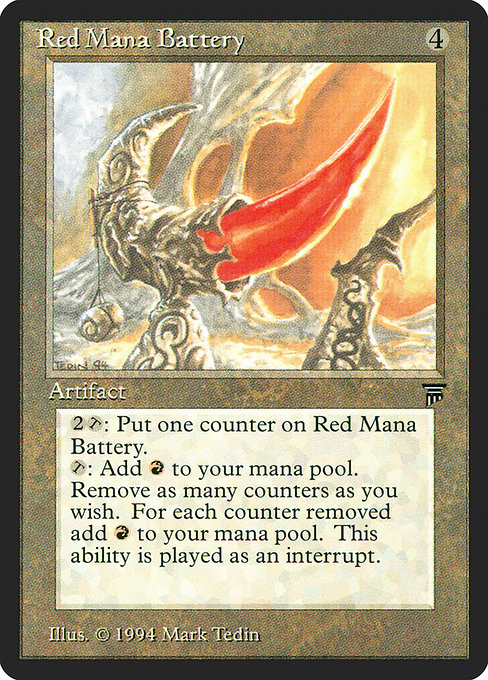 LEG: Red Mana Battery