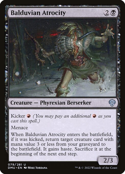 DMU: Balduvian Atrocity (Foil)