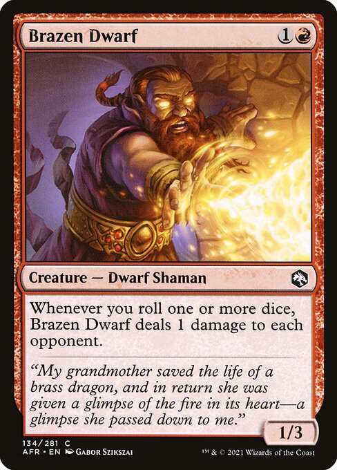 AFR: Brazen Dwarf (Foil)