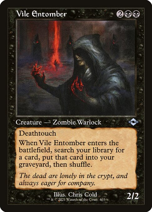 MH2: Vile Entomber (Retro Frame) (Foil Etched)