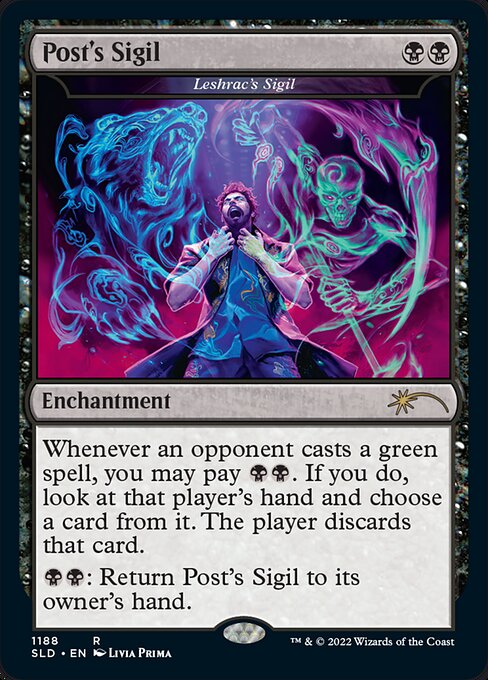 SLD: Post's Sigil - Leshrac's Sigil (Post Malone) (Foil)