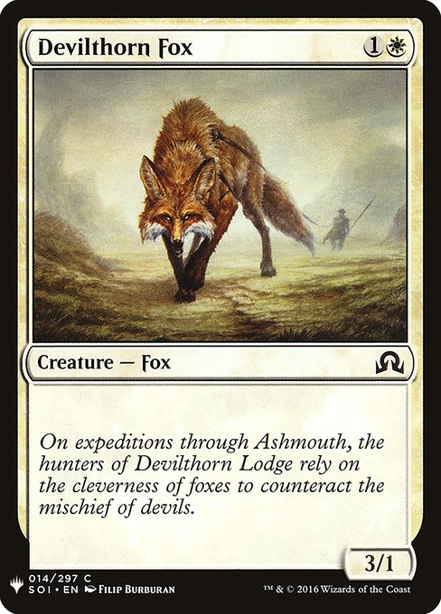PLST: Devilthorn Fox