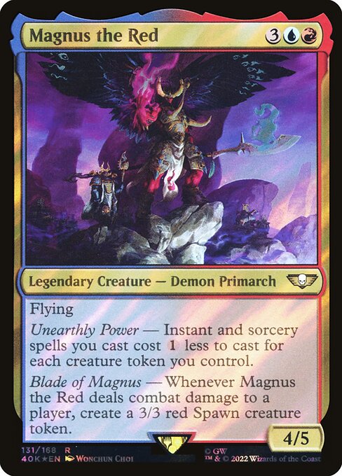 40K: Magnus the Red (Surge Foil)