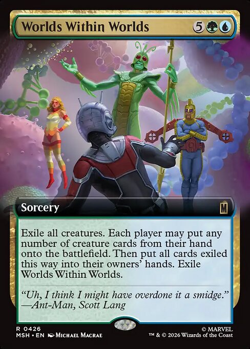MSH: Worlds Within Worlds (Extended Art) (Foil)
