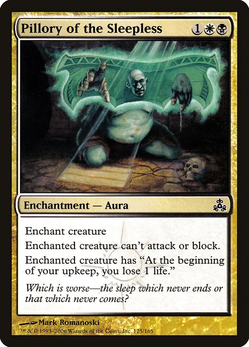 GPT: Pillory of the Sleepless