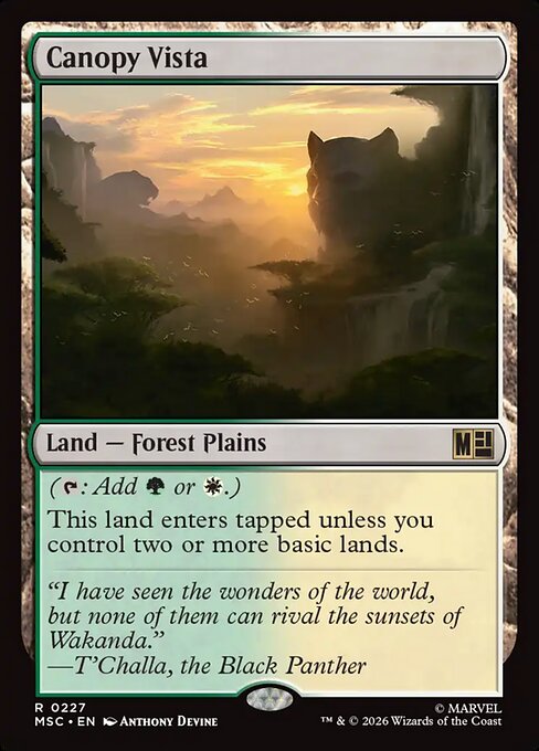 MSC: Canopy Vista