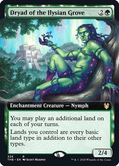 THB: Dryad of the Ilysian Grove (Extended Art)