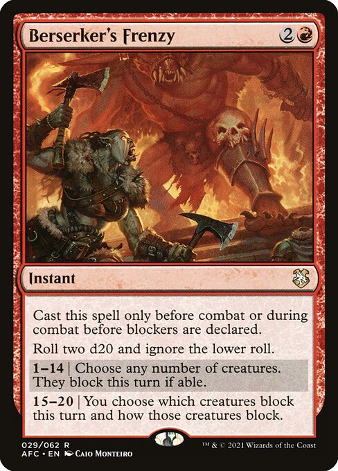 AFC: Berserker's Frenzy