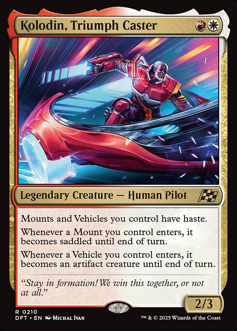 DFT: Kolodin, Triumph Caster (Foil)