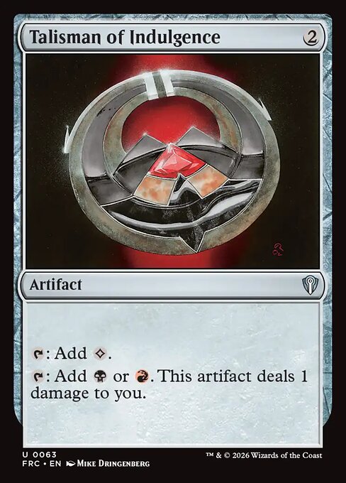 FRC: Talisman of Indulgence