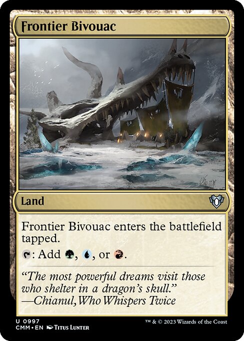 CMM: Frontier Bivouac