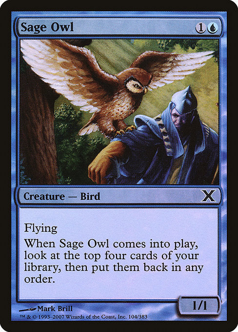 10E: Sage Owl (Foil)