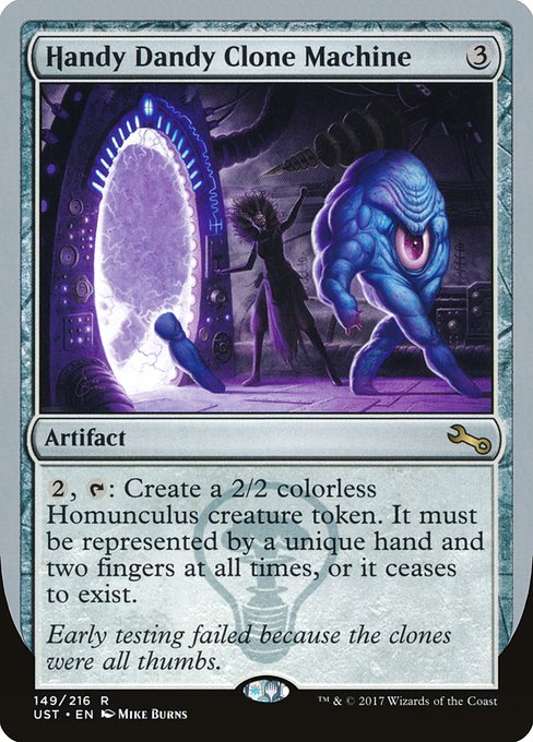 UST: Handy Dandy Clone Machine (Foil)