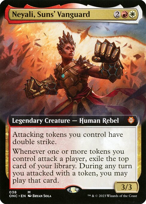 ONC: Neyali, Suns' Vanguard (Extended Art) (Foil)